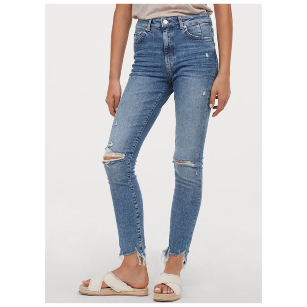 Super Skinny Ankle Distressed